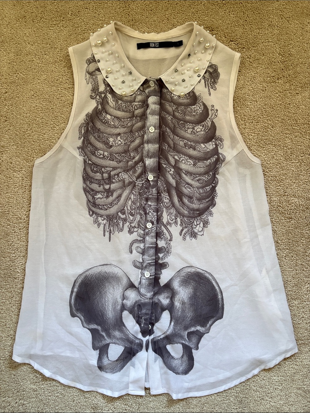 Iron Fist | Sheer Spineless Blouse